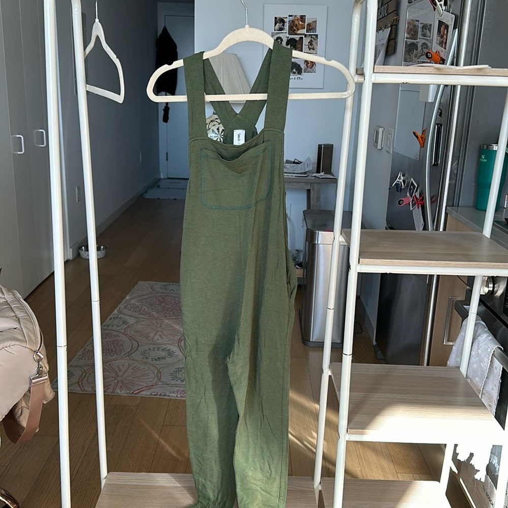 Smash + Tess Romperalls in green size 3xs